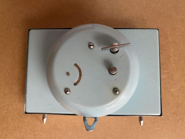 Chinese Vintage clock, working with box. - Image 3